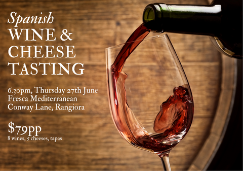 Spanish Wine & Cheese Tasting - SOLD OUT